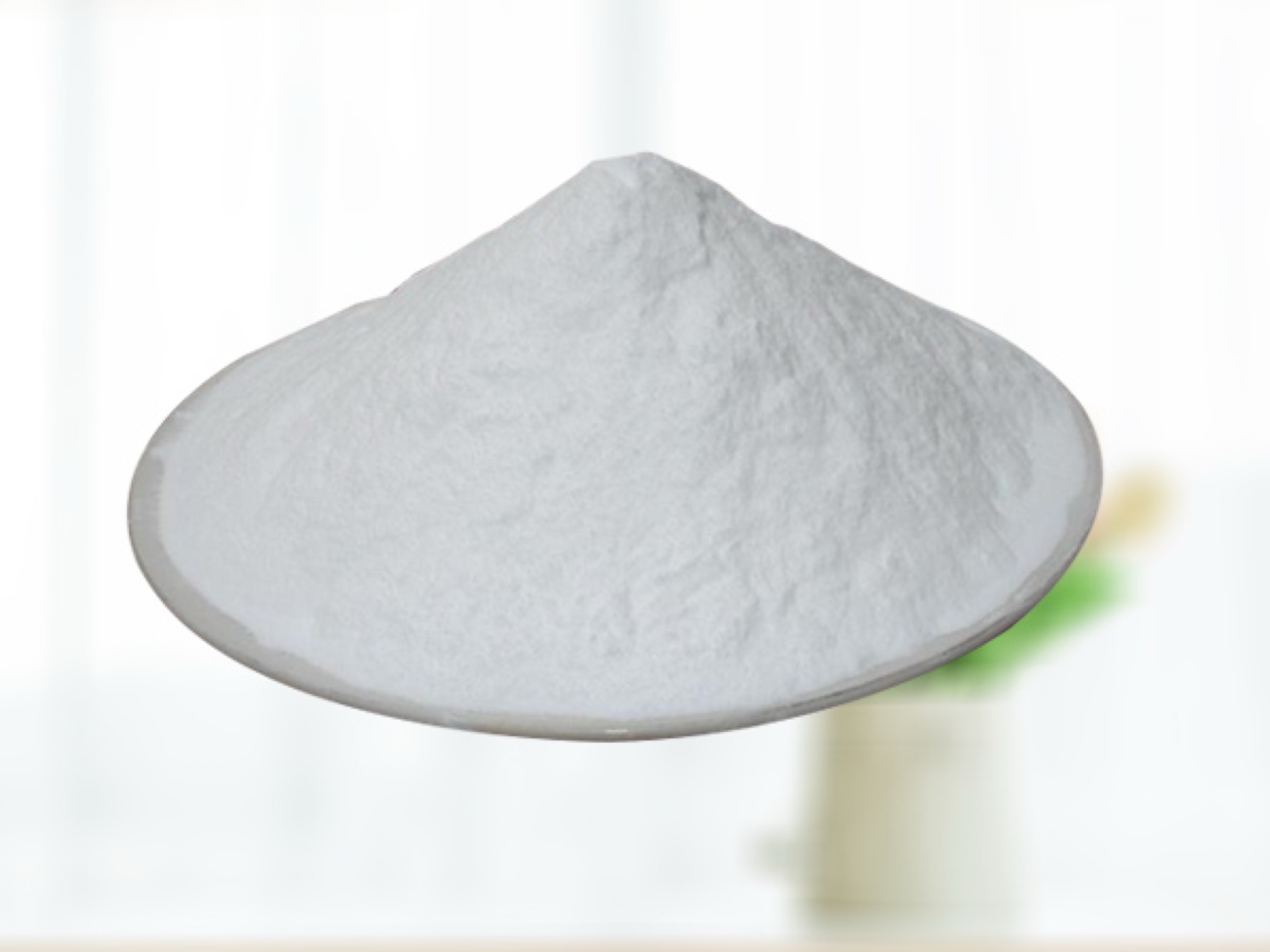 白色麦芽糊精粉末样品堆